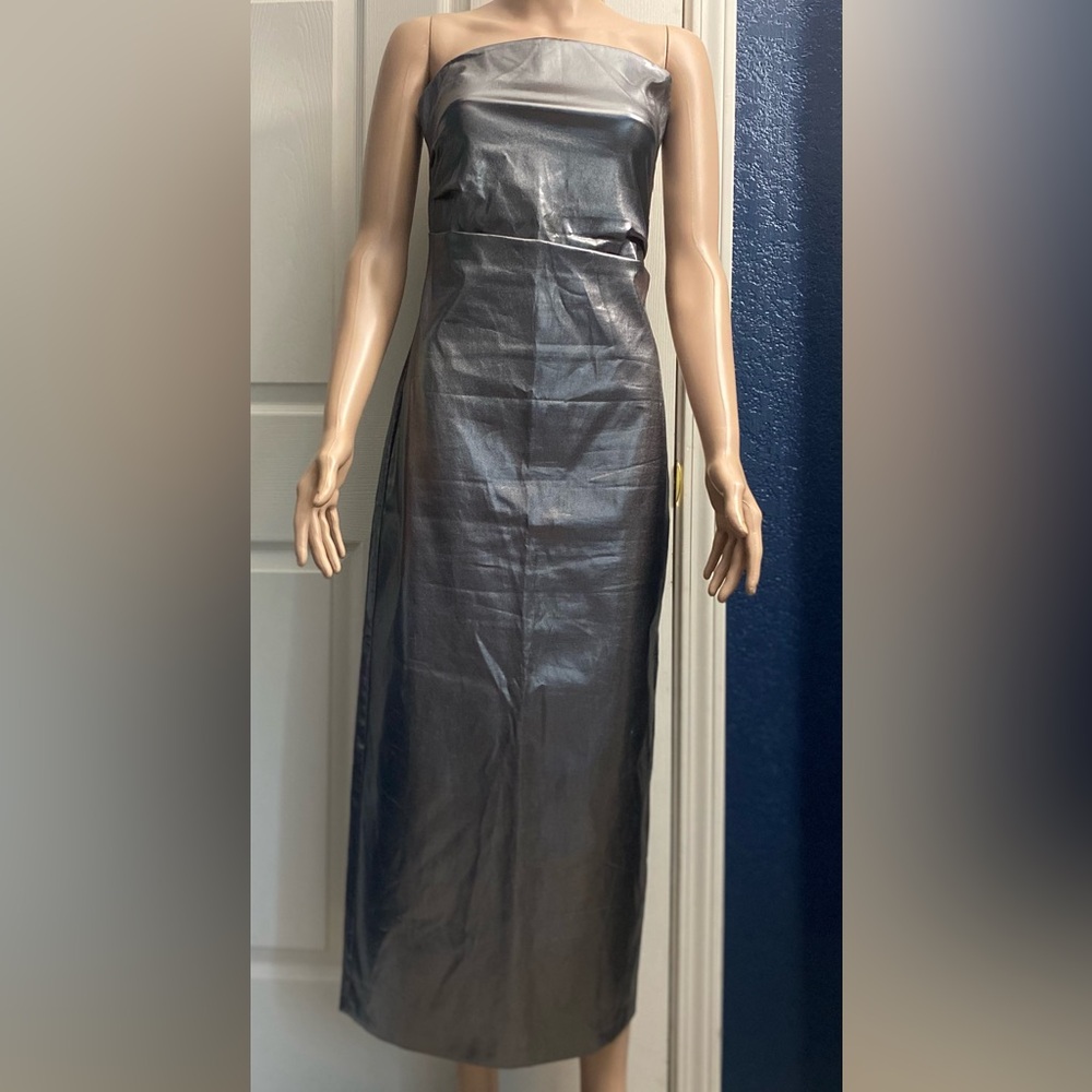 Zara Black Strapless Sheath Dress